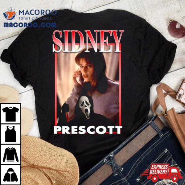 Sidney Prescott Scream Tribute Vintage Shirt