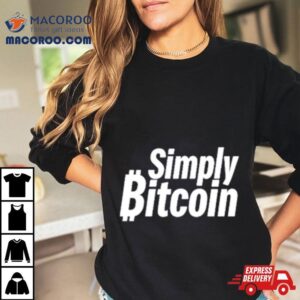 Simply Bitcoin Classic Shirt