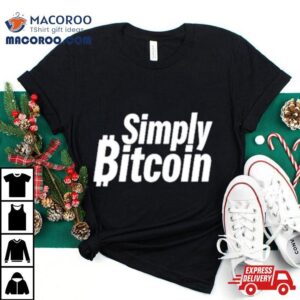 Simply Bitcoin Classic Tshirt