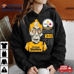 Skeleton Haters Sillence I Keel You Pittsburgh Steelers Tshirt
