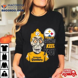 Skeleton Haters Sillence I Keel You Pittsburgh Steelers Tshirt