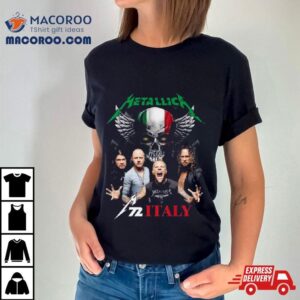 Skull Metallica 72 Italy Shirt