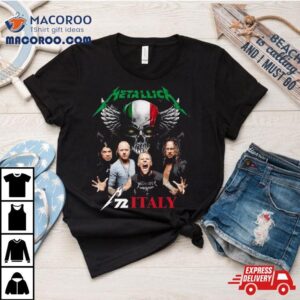 Skull Metallica Italy Tshirt