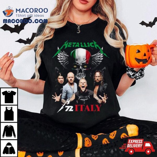 Skull Metallica 72 Italy Shirt