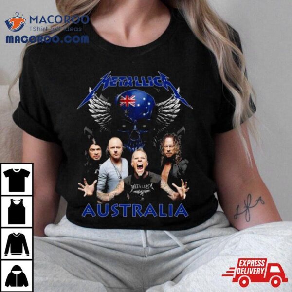 Skull Metallica Australia Shirt