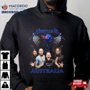 Skull Metallica Australia Tshirt