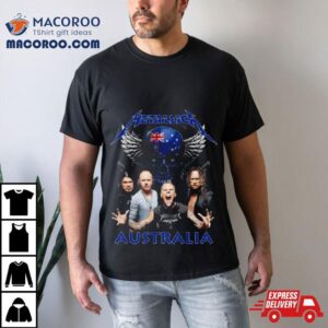 Skull Metallica Australia Tshirt