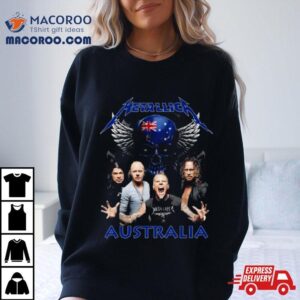 Skull Metallica Australia Tshirt