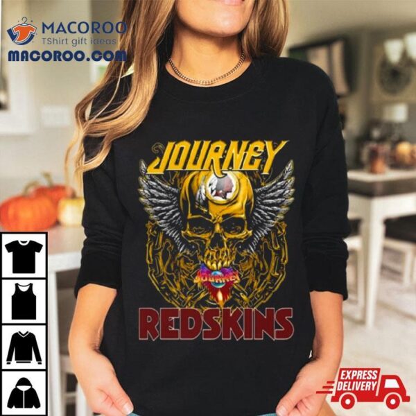 Skull Wings Journey Washington Redskins 2023 Shirt