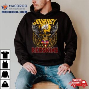 Skull Wings Journey Washington Redskins Tshirt