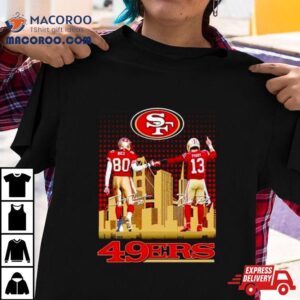 Skyline Jerry Rice And Brock Purdy San Francisco 49ers Signatures T Shirt