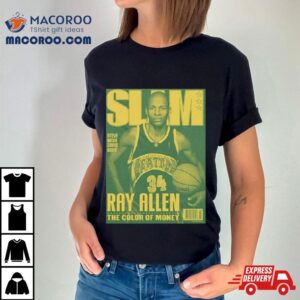 Slam Mural Steve Nash Chris Bosh Ray Allen The Color Of Money Tshirt