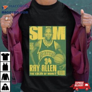 Slam Mural Steve Nash Chris Bosh Ray Allen The Color Of Money Tshirt