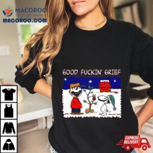 Snoopy And Charlie Brown Insane Clown Posse Good Fuckin Grief Tshirt