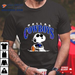 Snoopy Dallas Cowboys Football Fan Tshirt