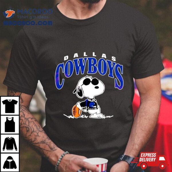 Snoopy Dallas Cowboys Football Fan Shirt