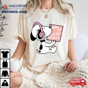 Snoopy Meet Me In The Hallway Shirt