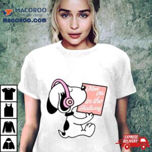 Snoopy Meet Me In The Hallway Tshirt