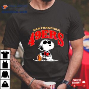 Snoopy San Francisco 49ers Football Fan Shirt