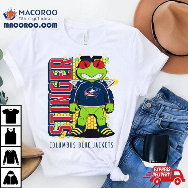 Something Inked Stinger Columbus Blue Jackets T Shirt