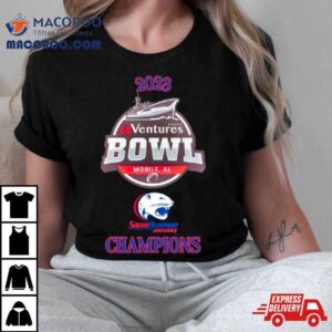 South Alabama Jaguars Ventures Bowl Champions Tshirt