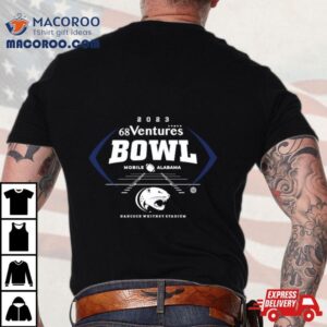 South Alabama Jaguars 2023 68 Ventures Bowl Hancock Whitney Stadium Shirt