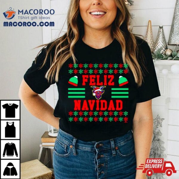 South Bend Cubs Feliz Navidad Ugly Christmas Shirt