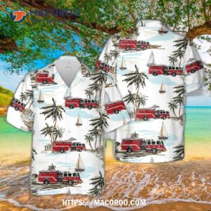 South Bend, Indiana, Clay Fire Hawaiian Shirt
