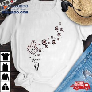 South Carolina Gamecocks Dandelion Flower Tshirt