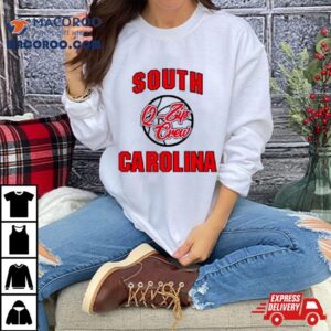South Carolina Q Zip Crew Basketball Tshirt