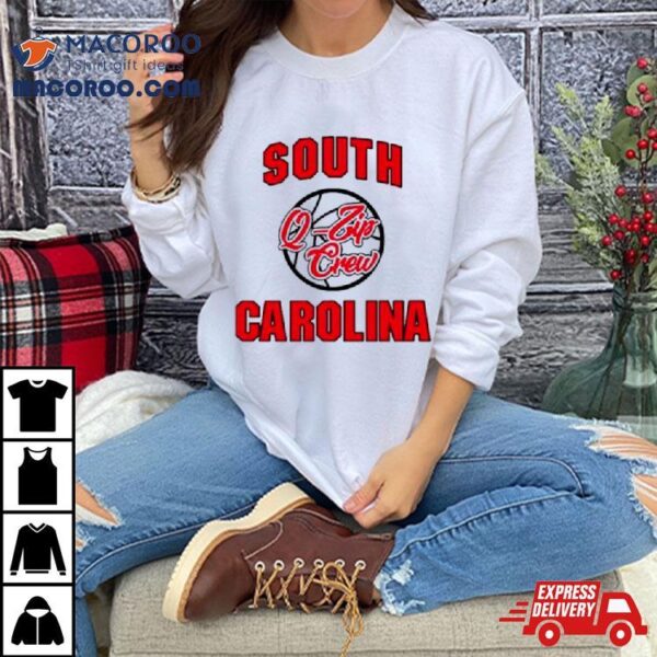 South Carolina Q Zip Crew Basketball Shirt