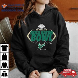 South Florida Bulls Roofclaim Boca Raton Bowl Fau Stadium Tshirt