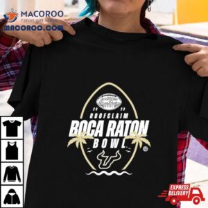South Florida Bulls 2023 Roofclaim Boca Raton Bowl Shirt