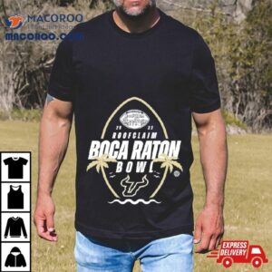 South Florida Bulls Roofclaim Boca Raton Bowl Tshirt