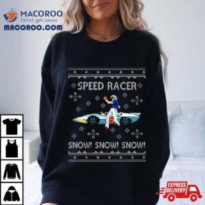 Speed Racer Go Snow Christmas Tshirt