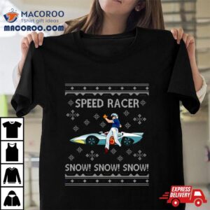 Speed Racer Go Snow Christmas Tshirt