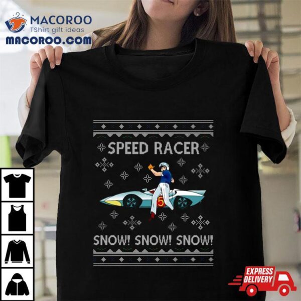 Speed Racer Go Snow Christmas Shirt