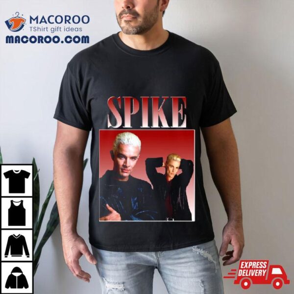 Spike Buffy Spike Retro Designthrowback Shirt