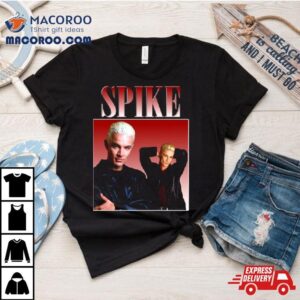 Spike Buffy Spike Retro Designthrowback Tshirt