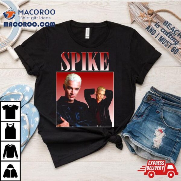 Spike Buffy Spike Retro Designthrowback Shirt