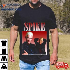 Spike Buffy Spike Retro Designthrowback Tshirt