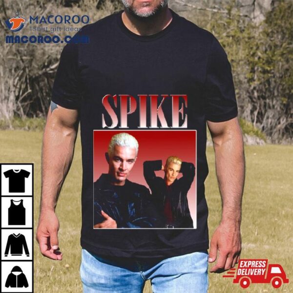 Spike Buffy Spike Retro Designthrowback Shirt