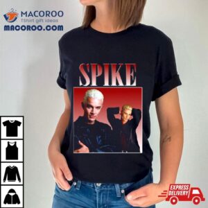 Spike Buffy Spike Retro Designthrowback Tshirt