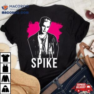 Spike The Vampire Hot Pink The Vampire Slayer Tshirt