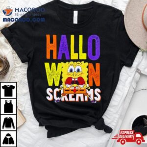 Spongebob Halloween Screams Shirt