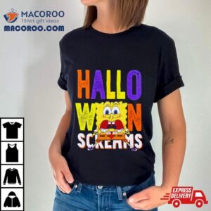 Spongebob Halloween Screams Tshirt