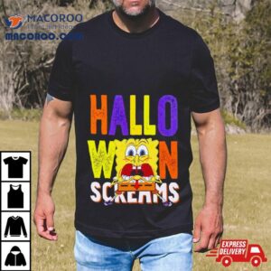 Spongebob Halloween Screams Tshirt