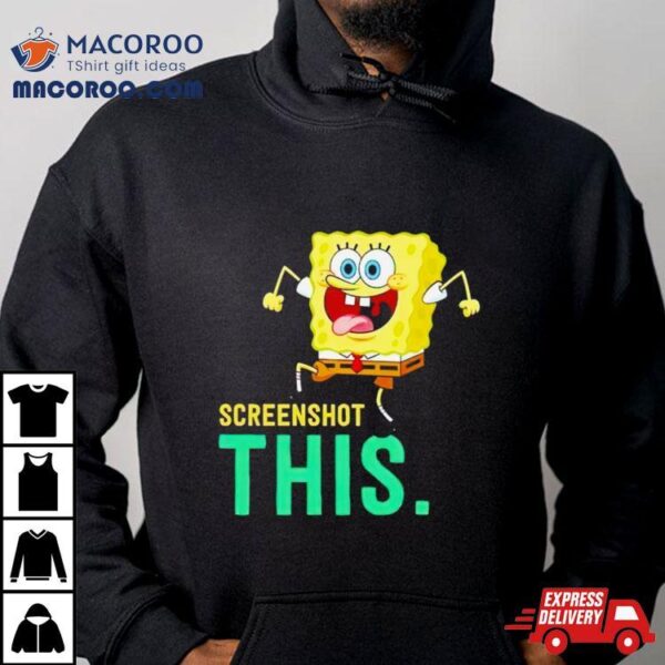 Spongebob Screenshot Shirt