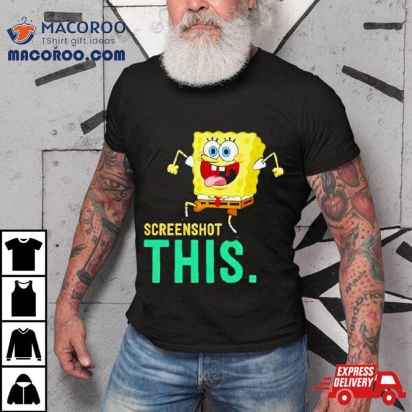 Spongebob Screenshot Shirt