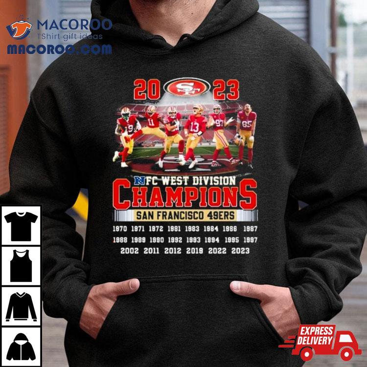 NFL West Champions 2023 San Francisco 49ers Go 49ers Hoodie